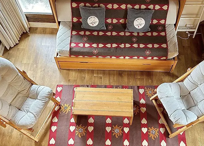 2 Pieces + Mezzanine, 6 Couchages, Megeve, Parking - Fr-1-597-7 Apartamento