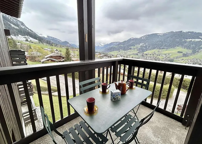 2 Pieces + Mezzanine, 6 Couchages, Megeve, Parking - Fr-1-597-7